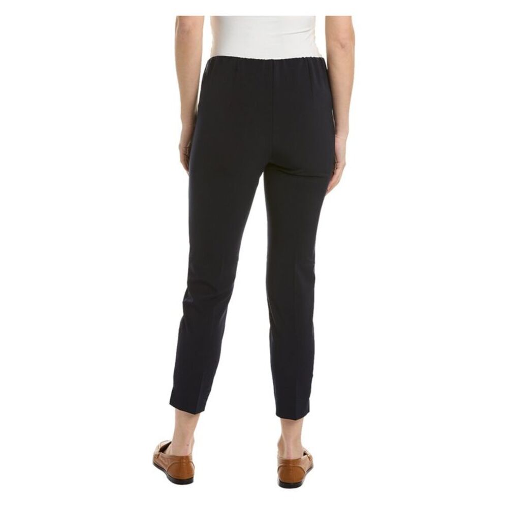 MARELLA Womens Navy Wear To Work Straight leg Pants 2 - Picture 2 of 3